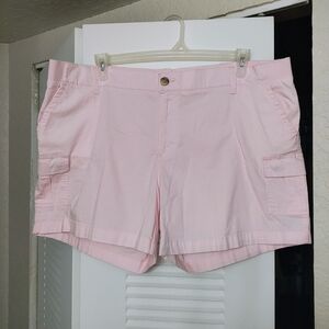 Lee Light Pink Women's Cargo Shorts
